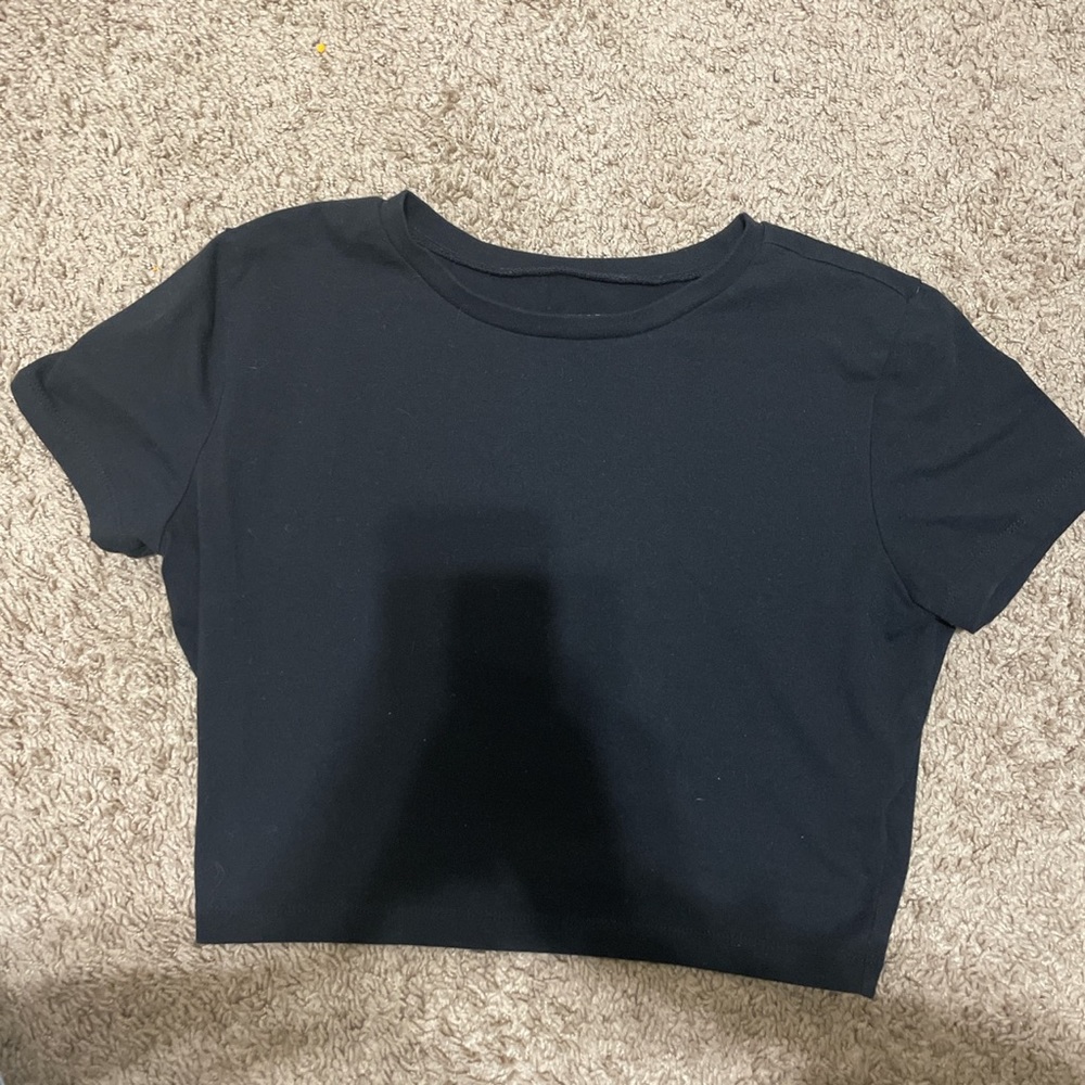 Black Crop Top